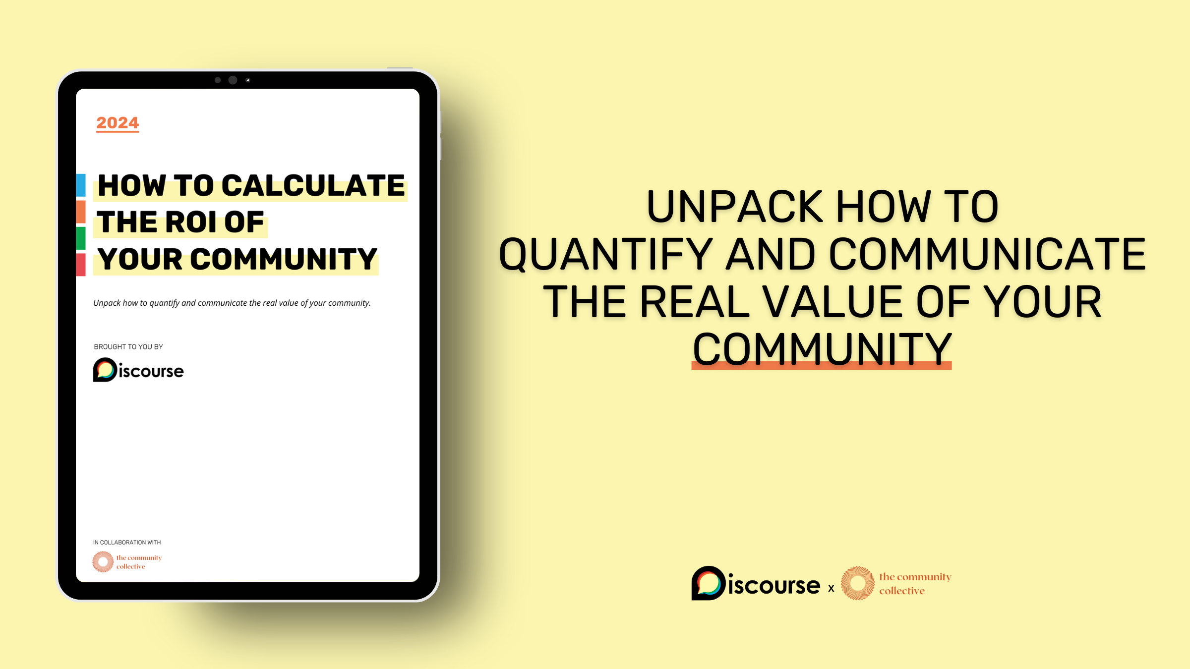 Get the White paper for How to calculate the ROI for your community