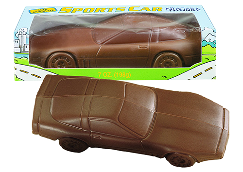 chocolate sports car