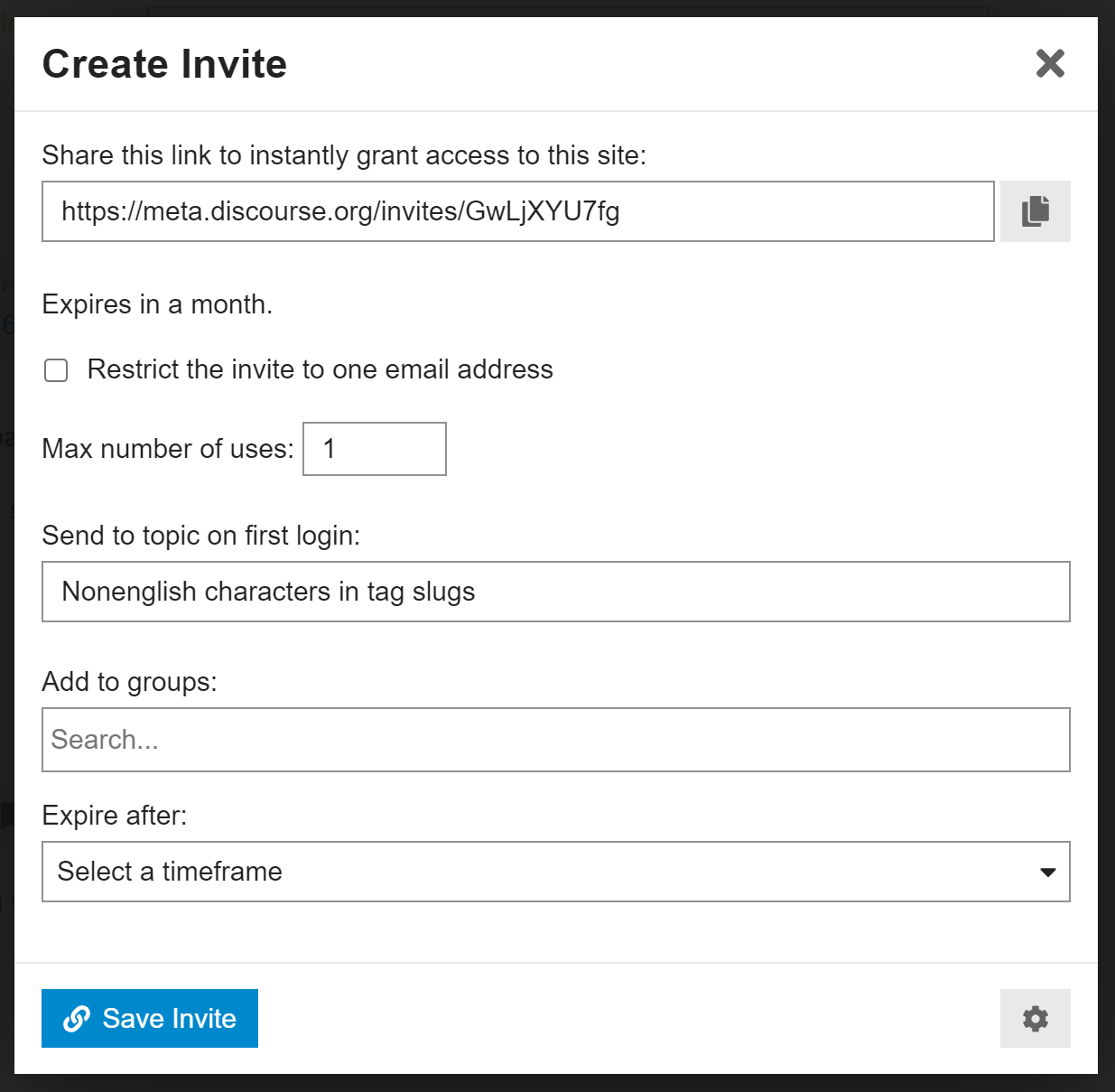 Overhauled Invites in Discourse 2.7