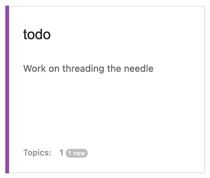 todo category