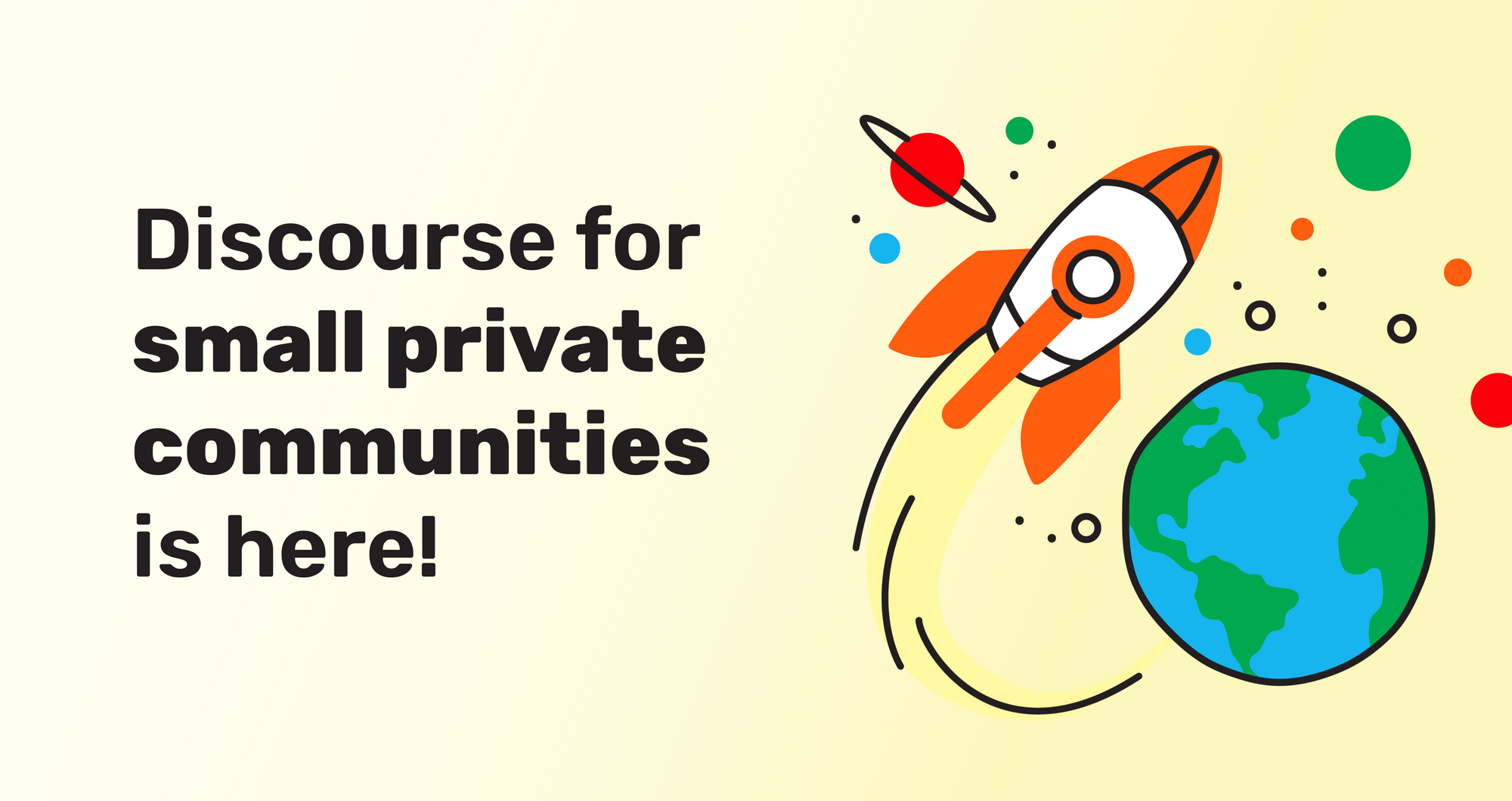 Discourse for small private communities is here!