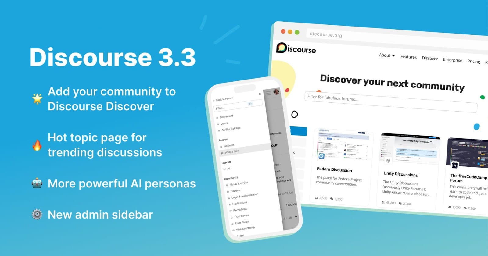 Celebrating Discourse 3.3