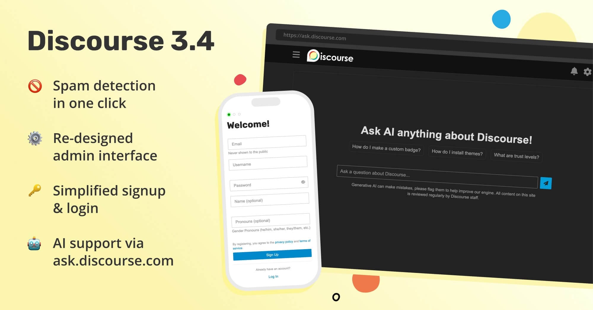 Unpacking Discourse 3.4